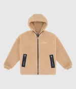 Wrst Bhvr Brand Reißverschluss Braun Jacket