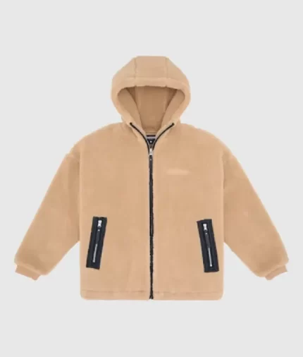 Wrst Bhvr Brand Reißverschluss Braun Jacket