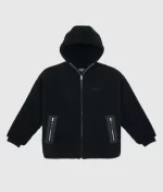 Wrst Bhvr Brand Reißverschluss Schwarz Jacket