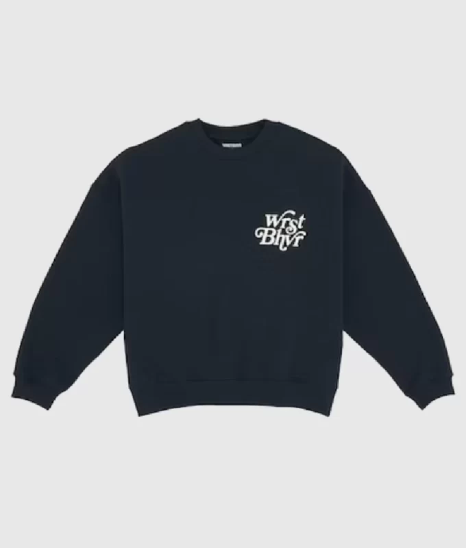 Wrst Bhvr Brand Bodi Schwarz Sweatshirt