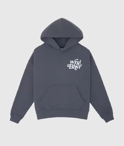 Wrst Bhvr Brand Fred Black Oyster Hoodie