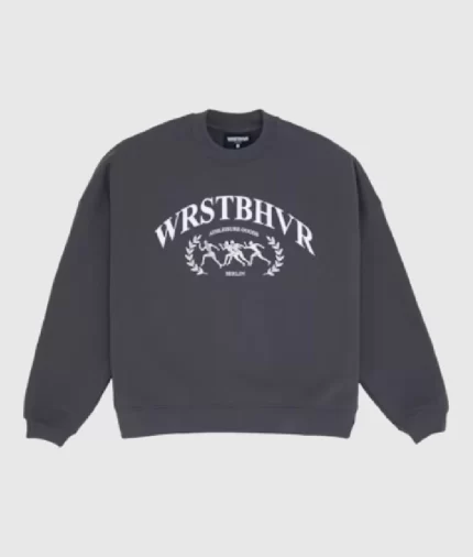 Wrst Bhvr Brand Black Oyster Sweatshirt